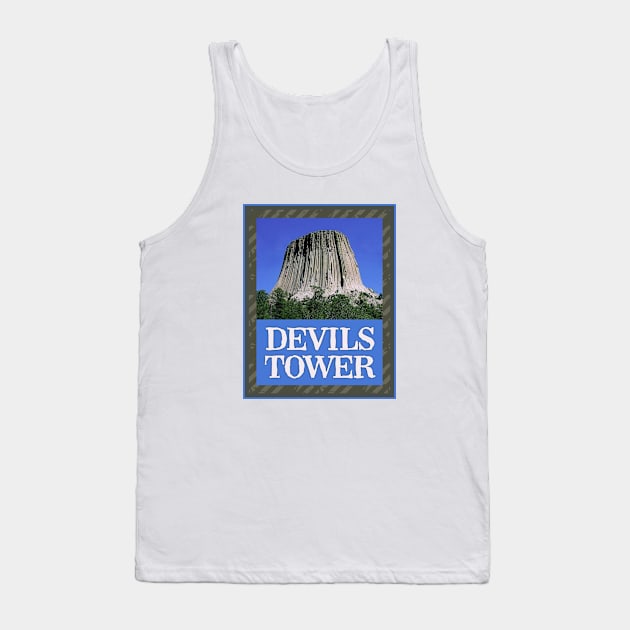 Devils Tower Wyoming Tank Top by Dale Preston Design